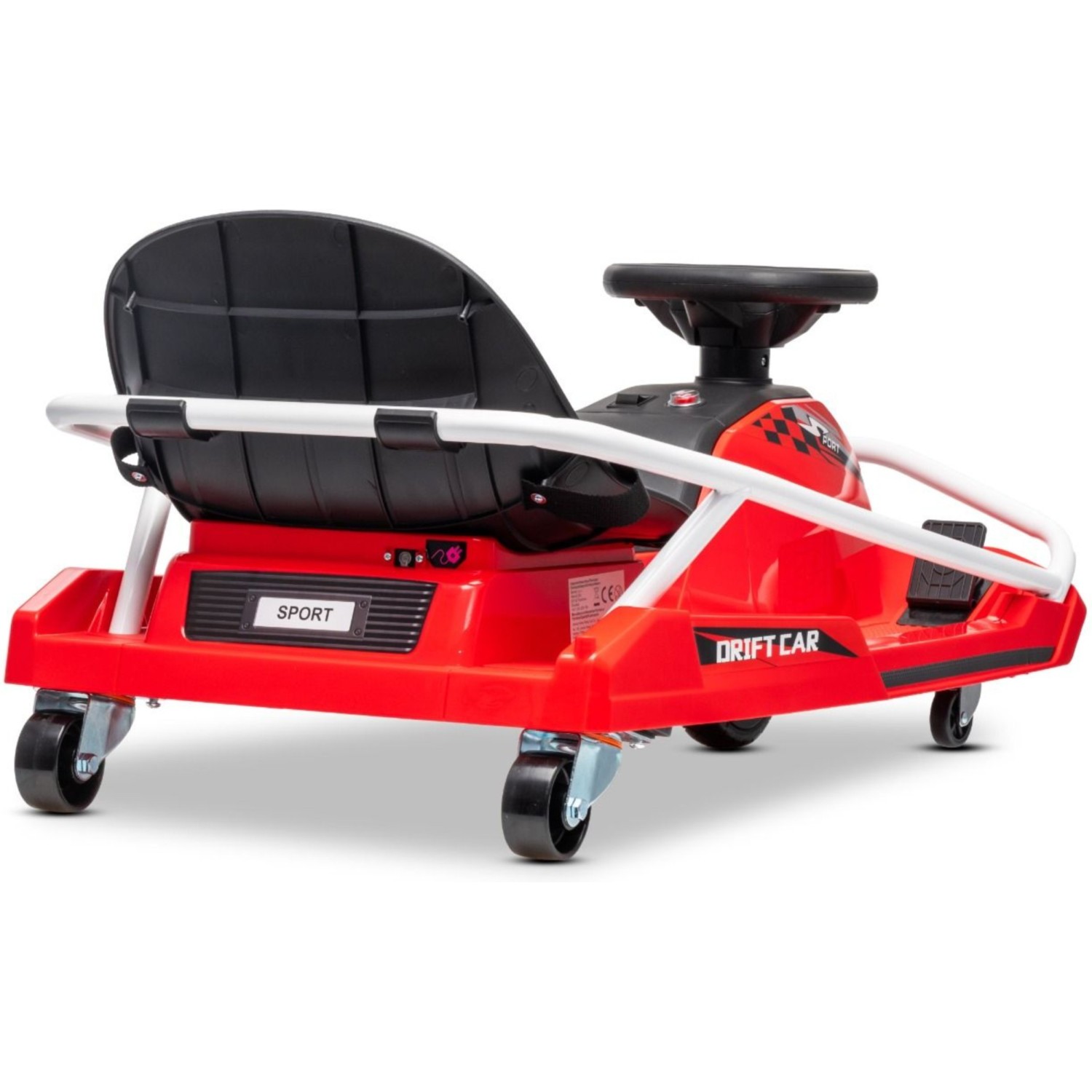 22V Drift Go-Kart, rdeč otroški avto Beneo