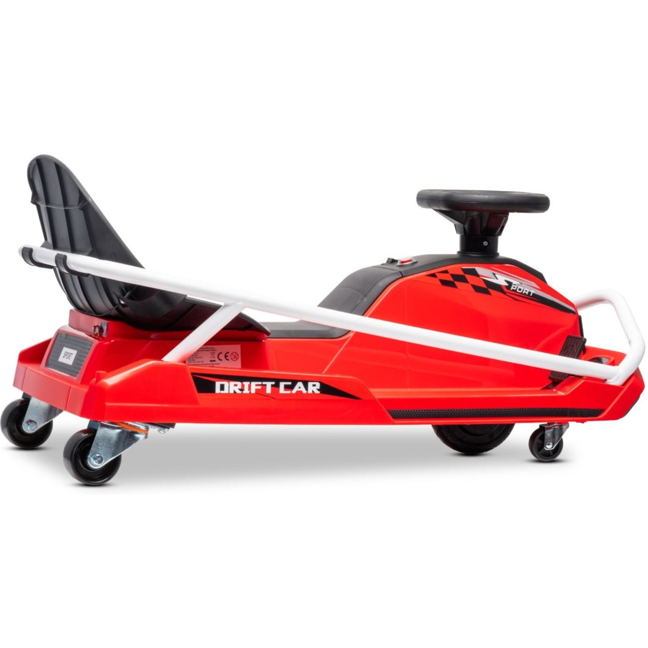 22V Drift Go-Kart, rdeč otroški avto Beneo