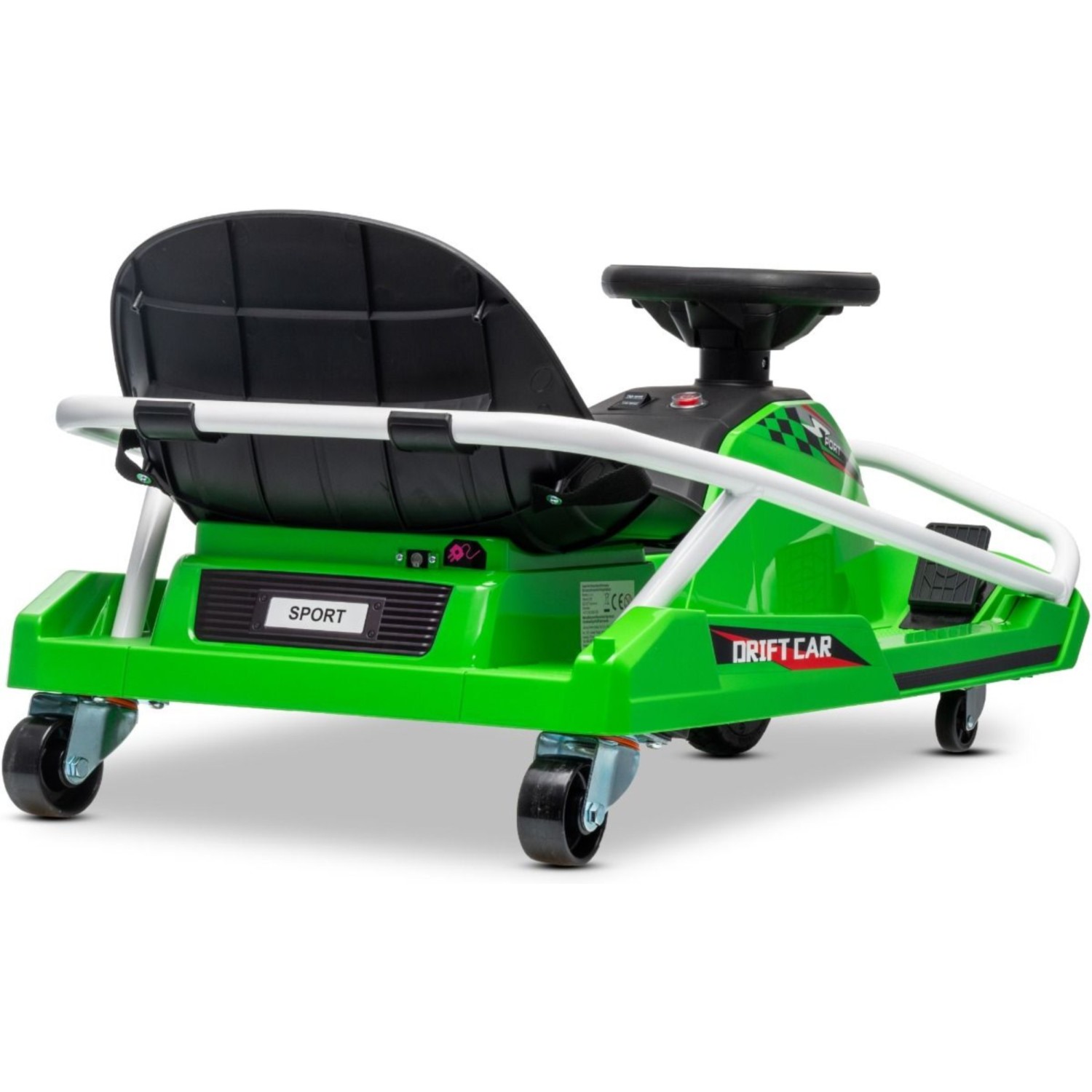 22V Drift Go-Kart, zelen adrenalinski otroški avto Beneo