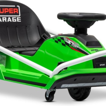22V Drift Go-Kart, zelen otroški avto Beneo