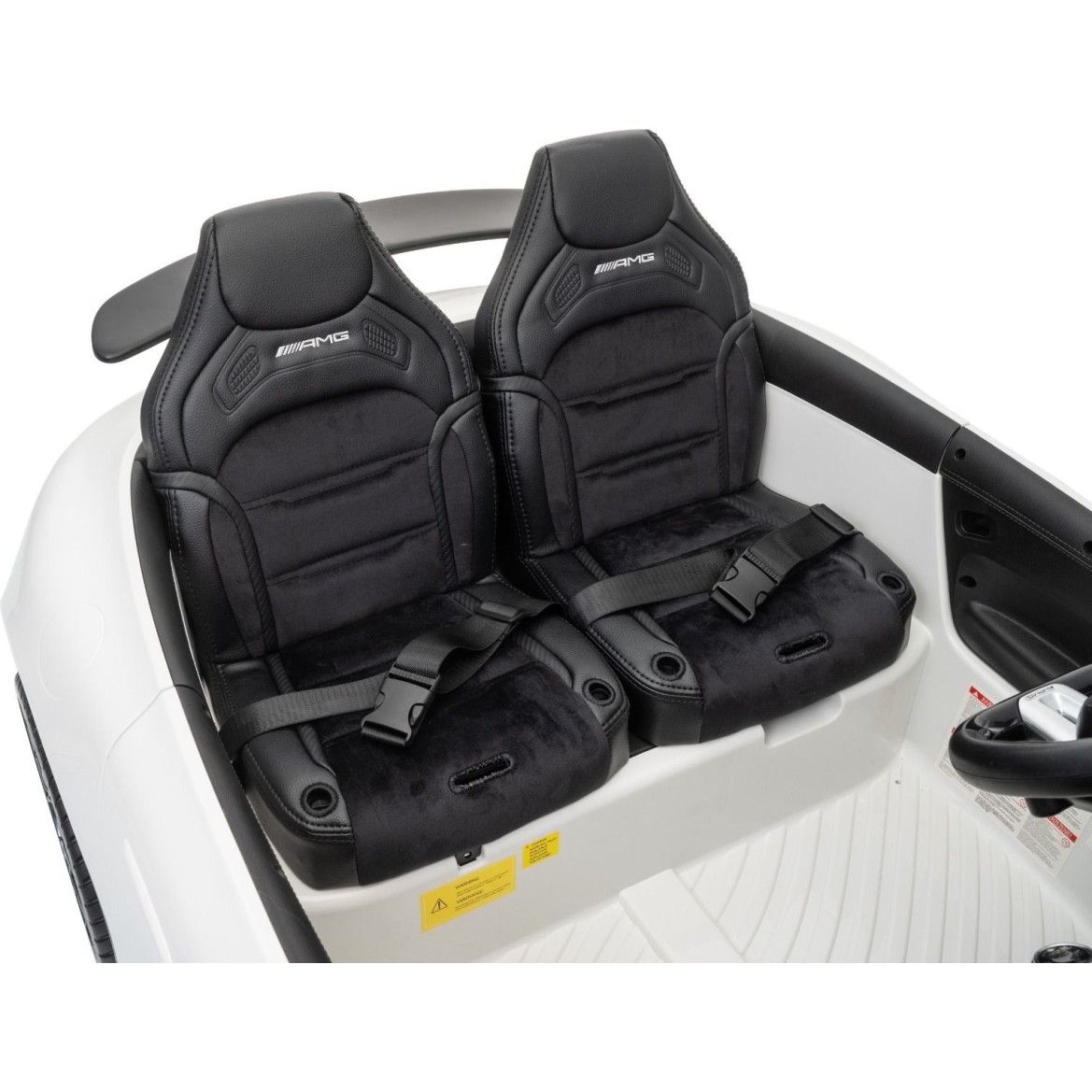 22V auto na akumulator Mercedes GT63 AMG, 4x200W, bijeli