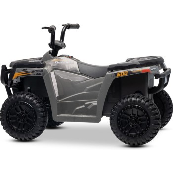 11V Arctic Cat, električni štirikolesnik za otroke, siv