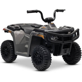 11V Arctic Cat, električni štirikolesnik za otroke, siv