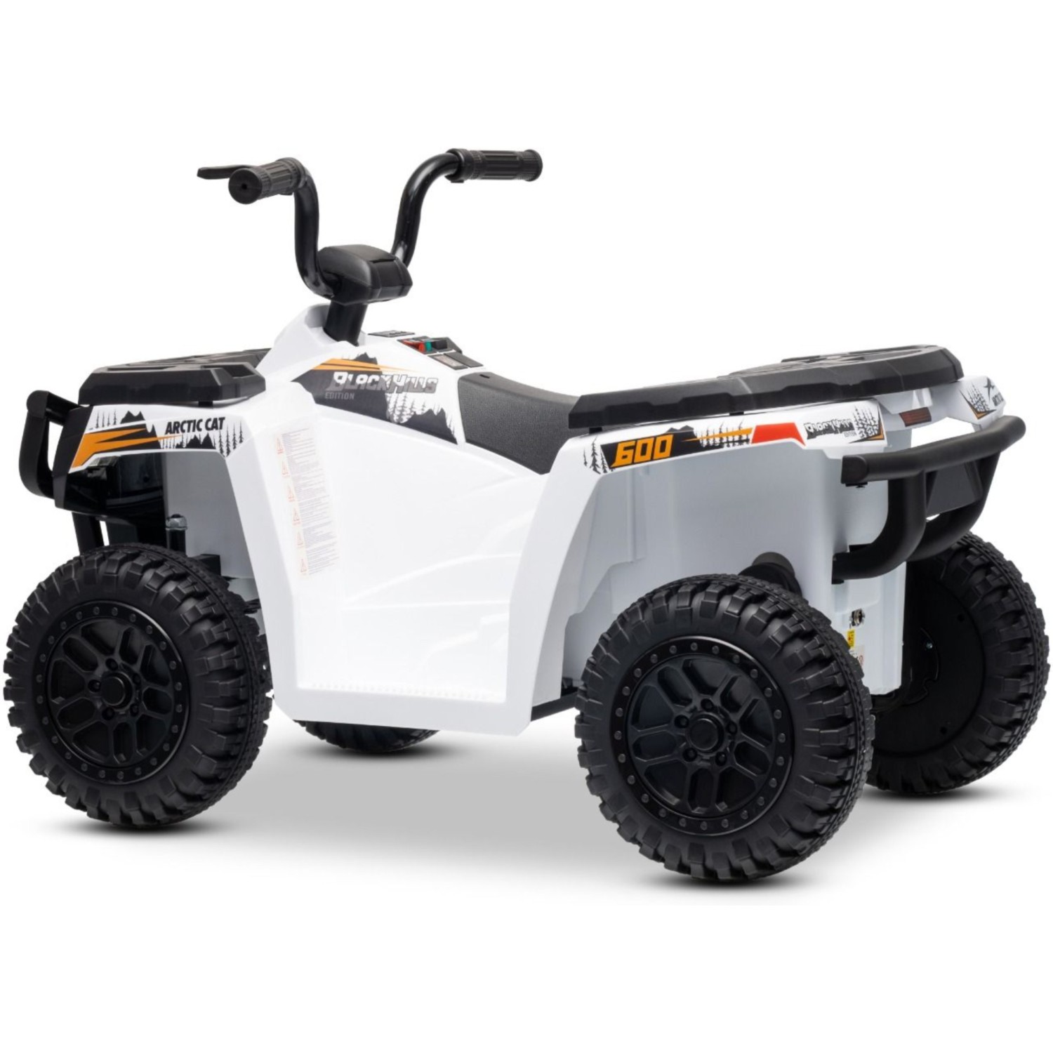 Beneo 11V Arctic Cat, štirikolesnik za otroke, bel