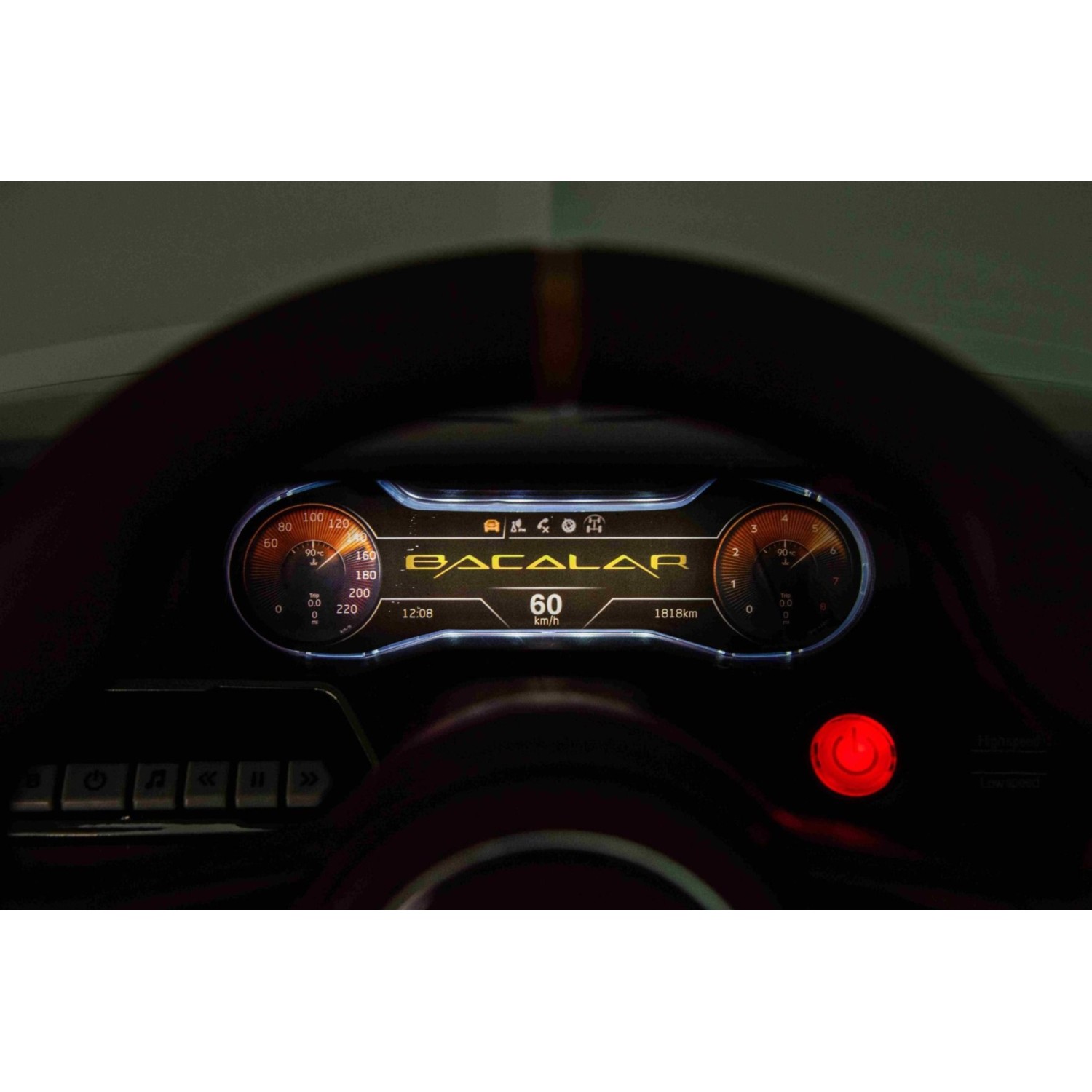 11V Bentley Bacalar, daljinec, autic na akumulator