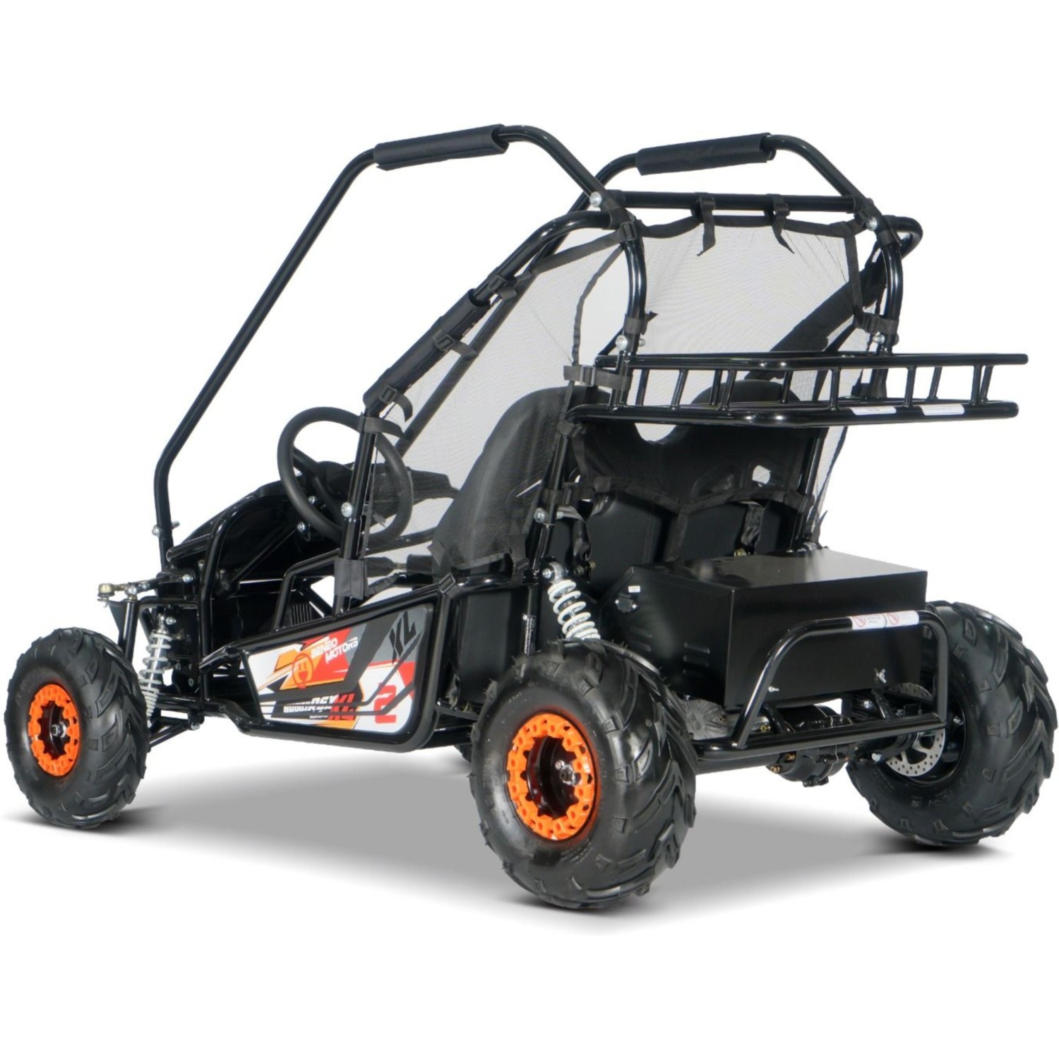 60V Go-Kart BUGGY RSX XL oranžen