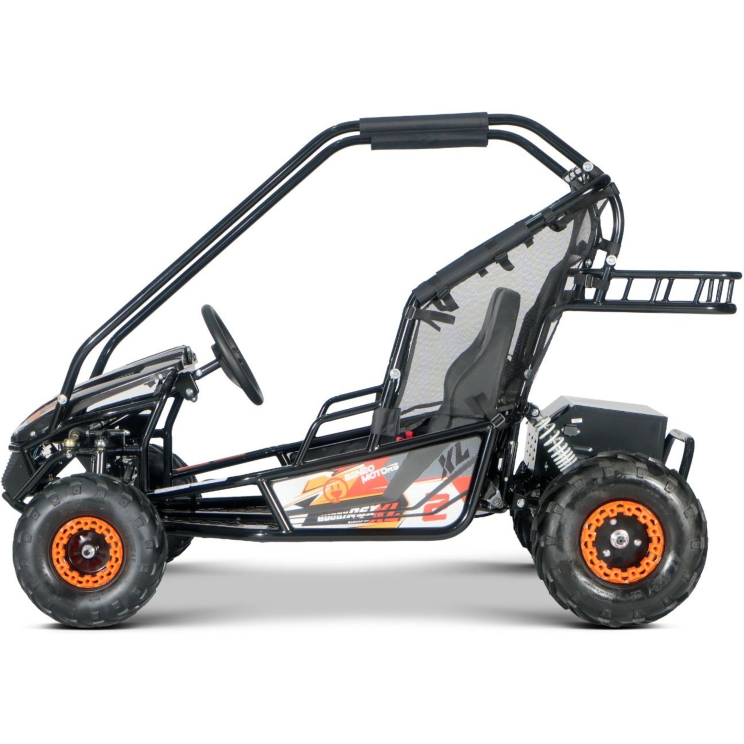 60V Go-Kart BUGGY RSX XL oranžen