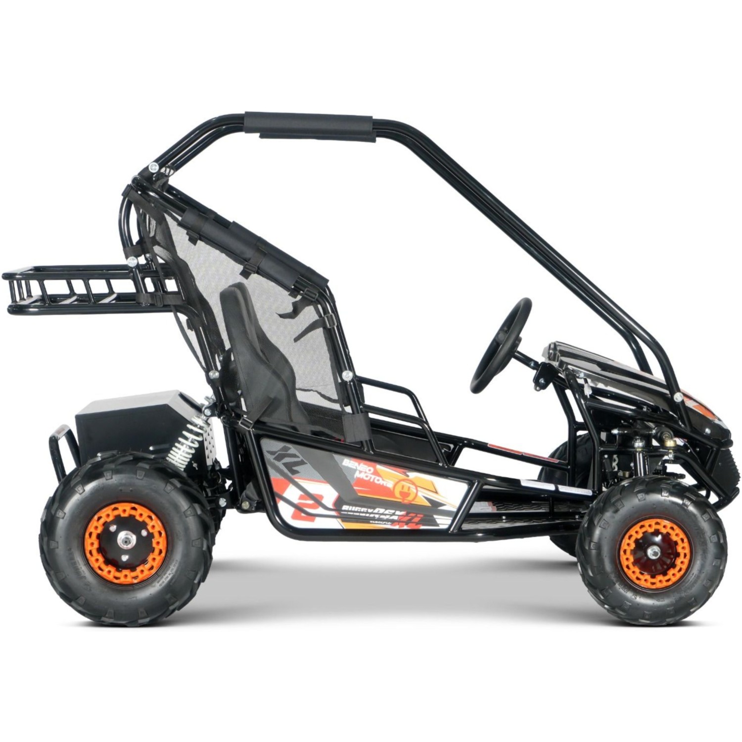 60V Go-Kart BUGGY RSX XL oranžen