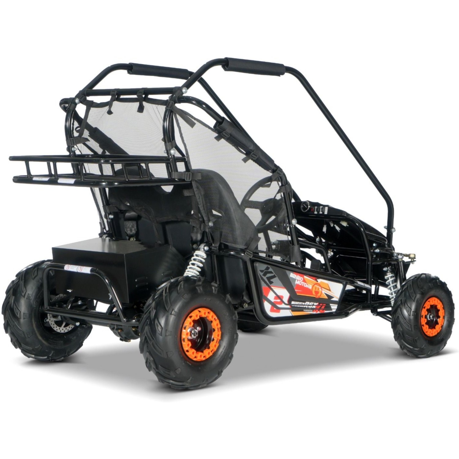 60V Go-Kart BUGGY RSX XL oranžen