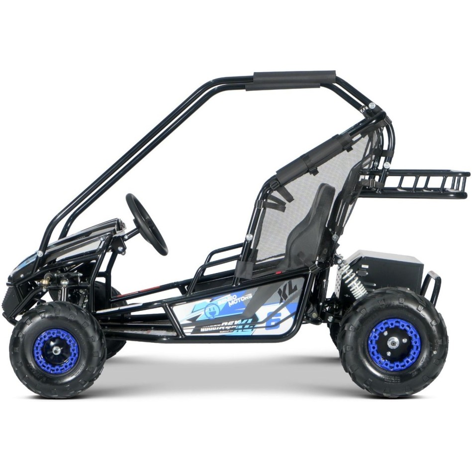 60V otroški Go-Kart BUGGY RSX XL, 2kW, 20Ah, do 40km/h 60V Go-Kart BUGGY RSX XL moder