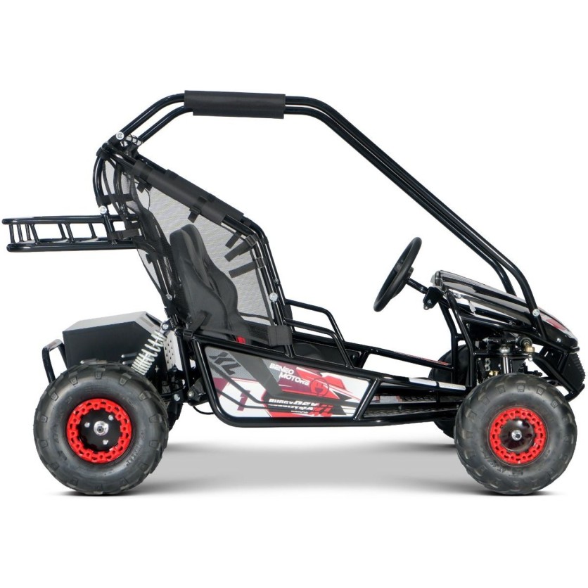 60V električni buggy za otroke RSX XL, 2kW, 40km/h, rdeč 60V električni buggy za otroke RSX XL, rdeč