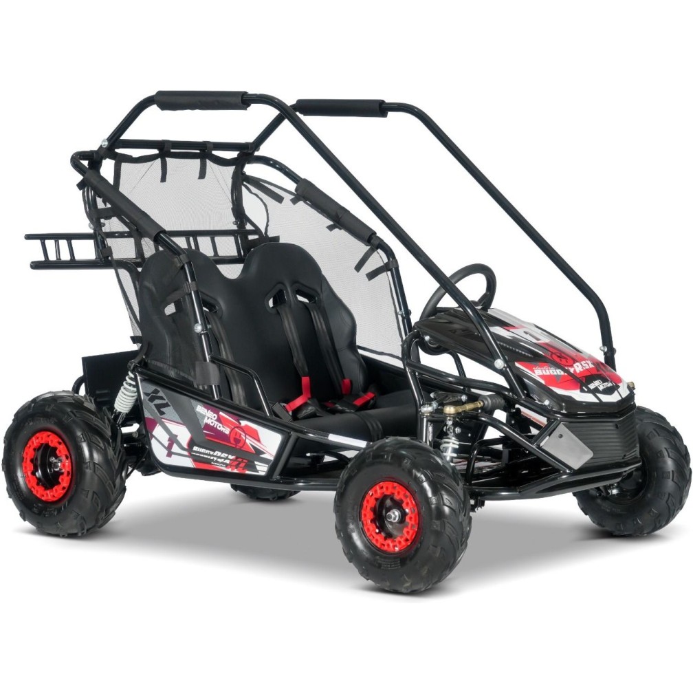 60V električni buggy za otroke RSX XL, 2kW, 40km/h, rdeč 60V električni buggy za otroke RSX XL, rdeč