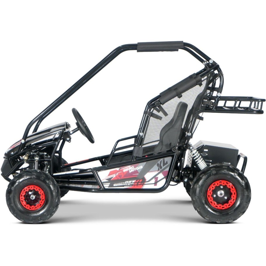 60V električni buggy za otroke RSX XL, 2kW, 40km/h, rdeč 60V električni buggy za otroke RSX XL, rdeč