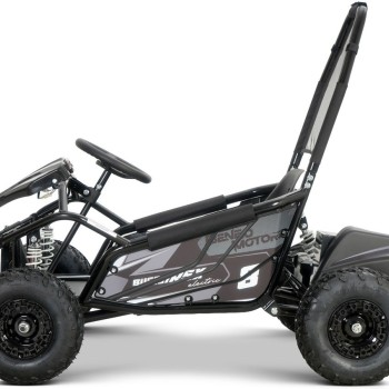 48V Električni gokart za otroke BUGGY RSX Black