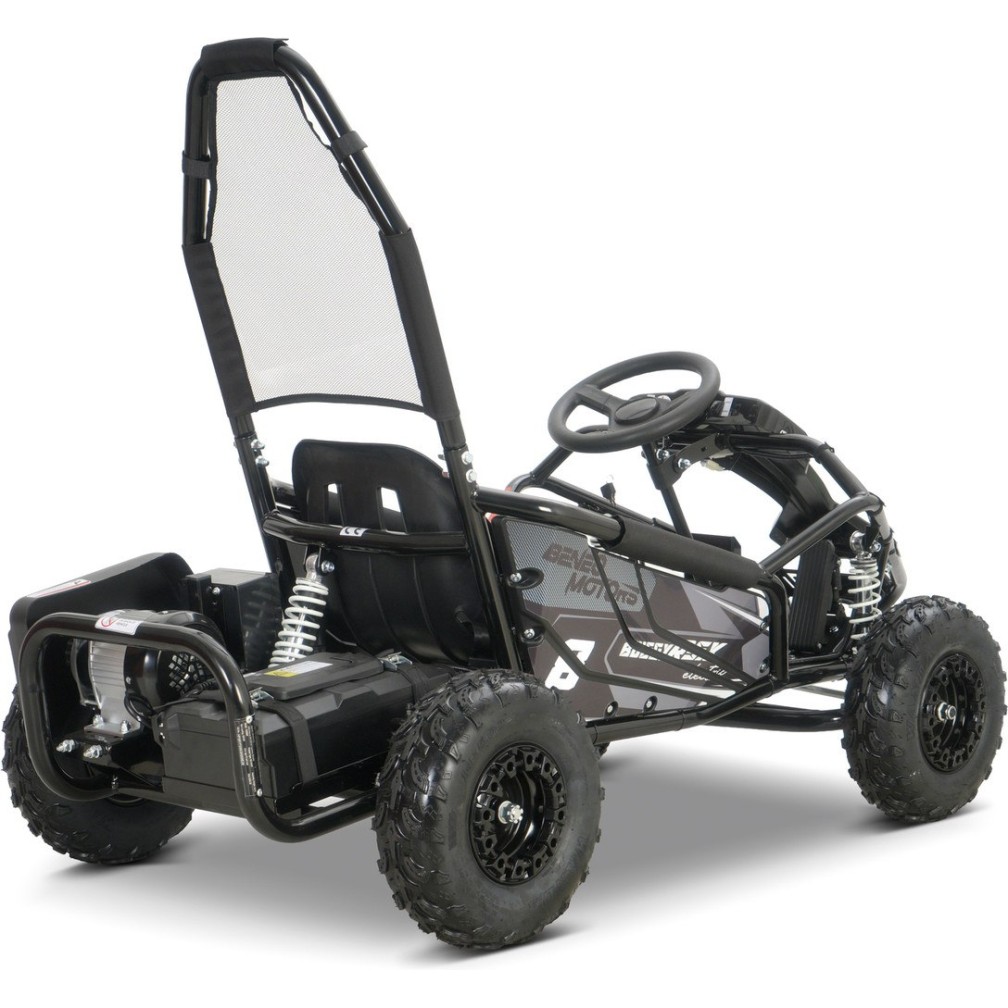 48V električni go kart za djecu BUGGY RSX Black