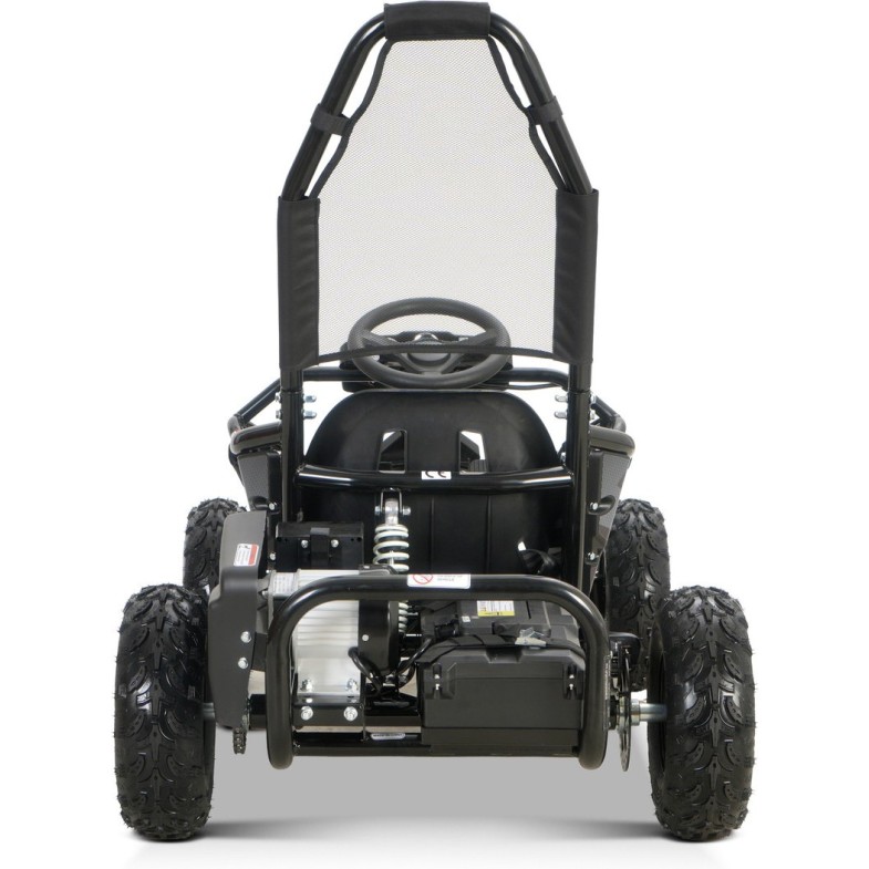 48V električni go kart za djecu BUGGY RSX Black