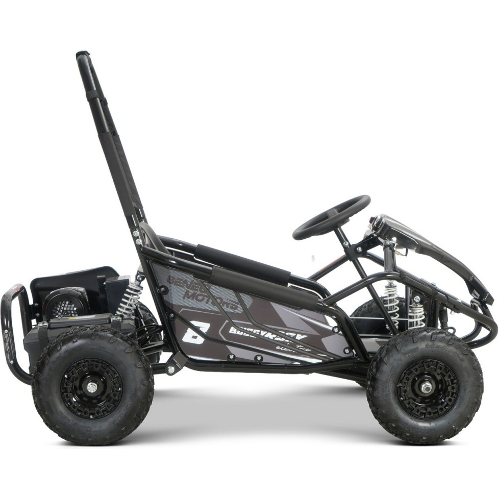48V električni go kart za djecu BUGGY RSX Black