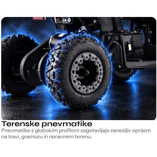 Otroški električni štirikolesnik COBRA 800W Blue Otroški električni štirikolesnik COBRA 800W Blue