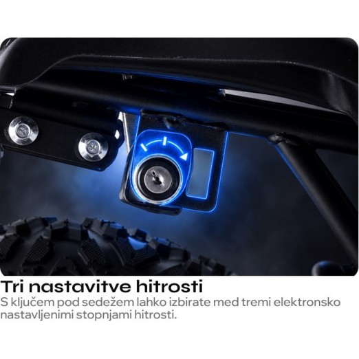 Otroški električni štirikolesnik COBRA 800W Blue Otroški električni štirikolesnik COBRA 800W Blue
