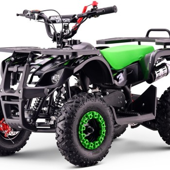 Otroški bencinski štirikolesnik COBRA Green 49cc za prve terenske vožnje