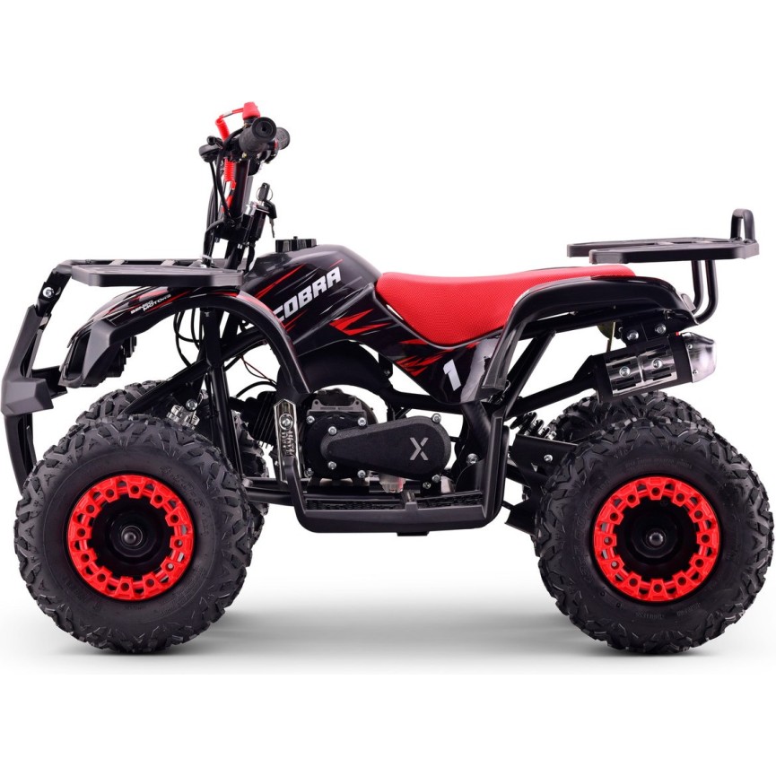 Otroški bencinski štirikolesnik 49cc COBRA Red Otroški bencinski štirikolesnik 49cc COBRA Red