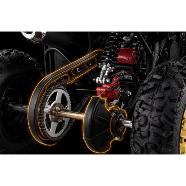 Otroški bencinski quad 50cc COBRA Blue
