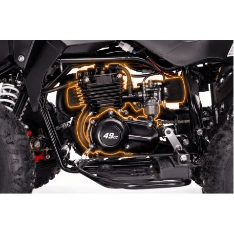 Otroški bencinski quad 50cc COBRA Blue