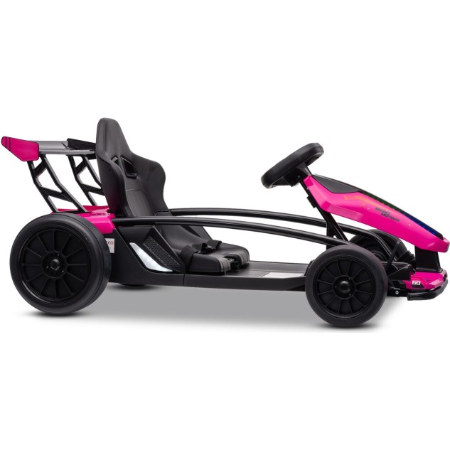Električni go-kart za otroke 24V DRIFT CAR Pink Li