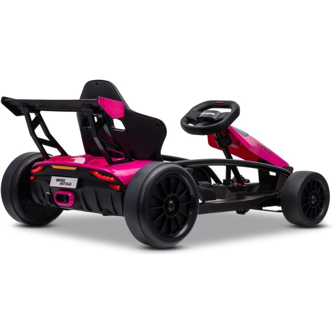 Električni go-kart za otroke 24V DRIFT CAR Pink Li
