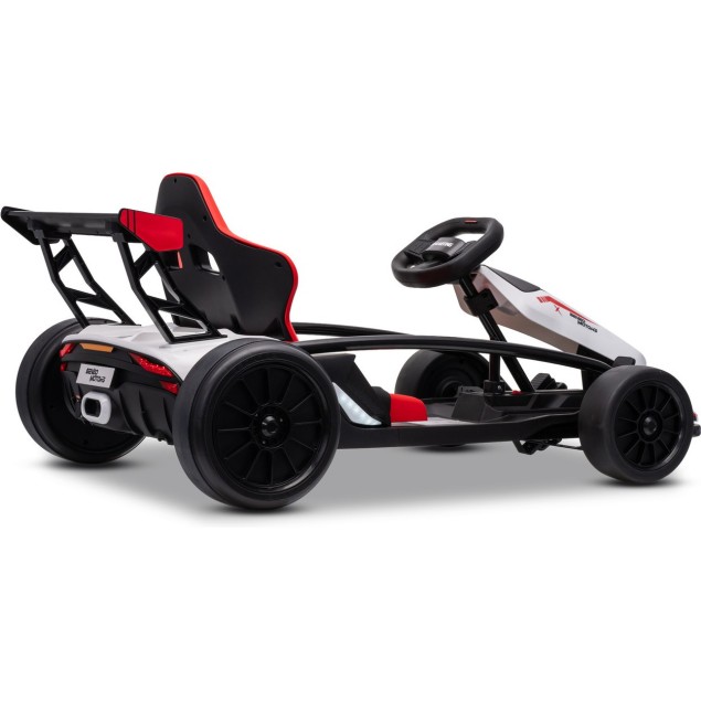 Beli otroški DRIFT CAR 24V za voznike od približno 8 do 12 let