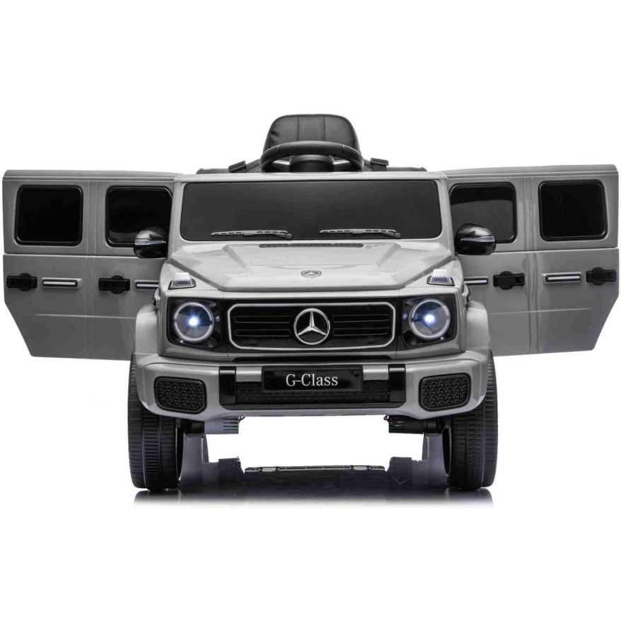 Otroški električni avto Mercedes G580 Grey Silver