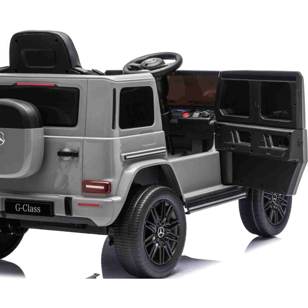 Otroški električni avto Mercedes G580 Grey Silver