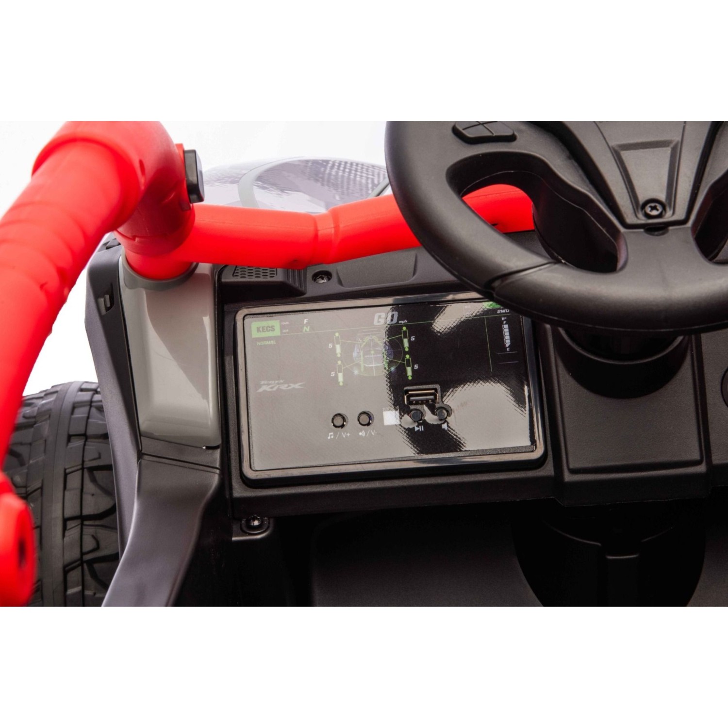 11V Kawasaki Teryx KRX 1000, otroški avto, na daljinca, Lithium, rdeč 11V Kawasaki Teryx KRX 1000, rdeč