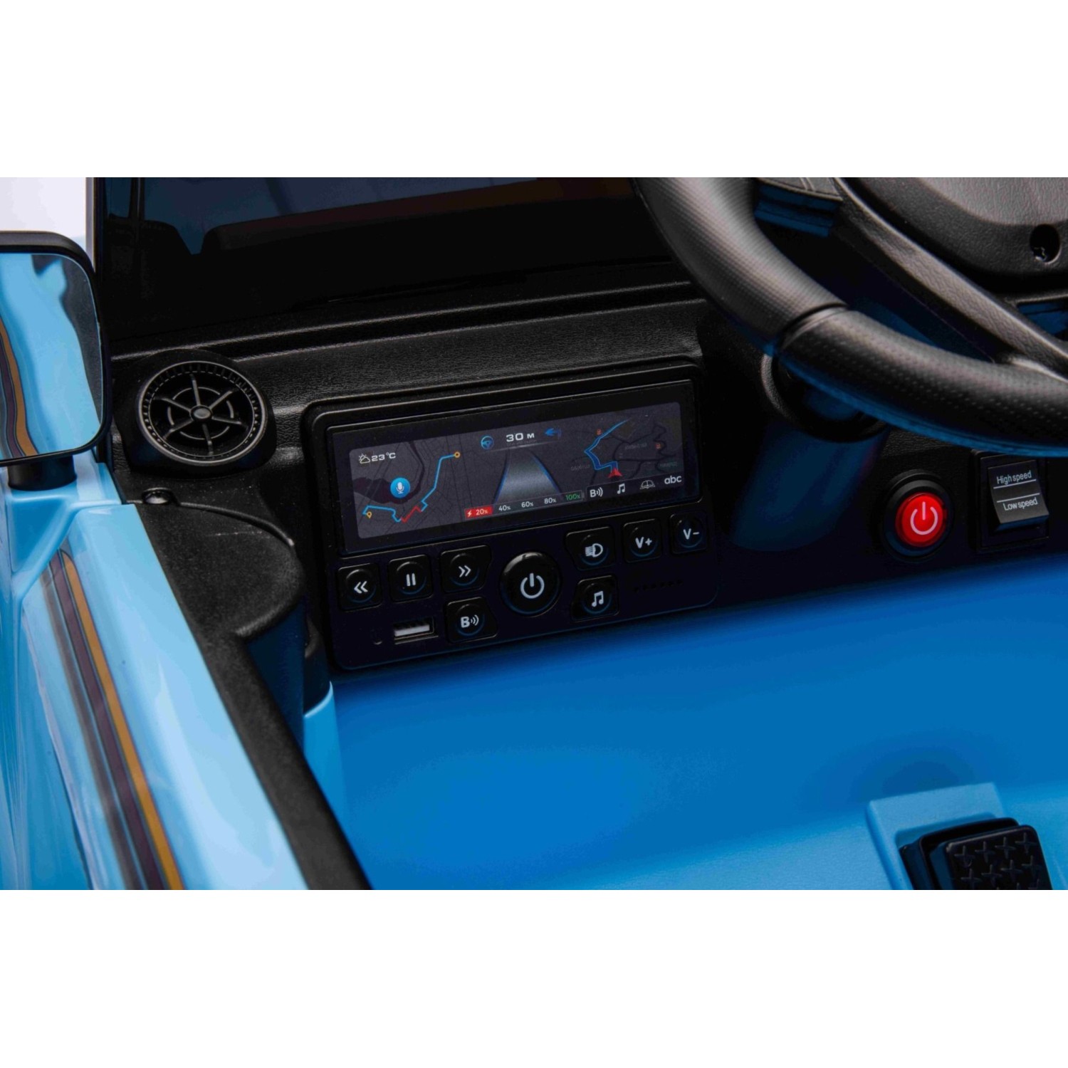 11V dječji auto Toyota Landcruiser, 50W, li baterija