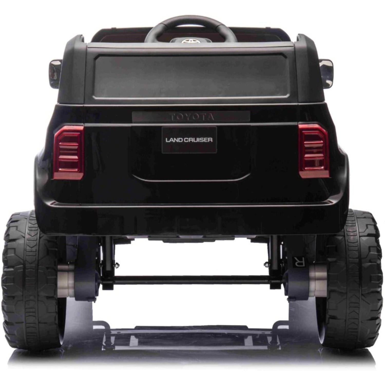 11V Toyota Landcruiser, črn 11V Toyota Landcruiser, li baterija, avtomobil za otroke