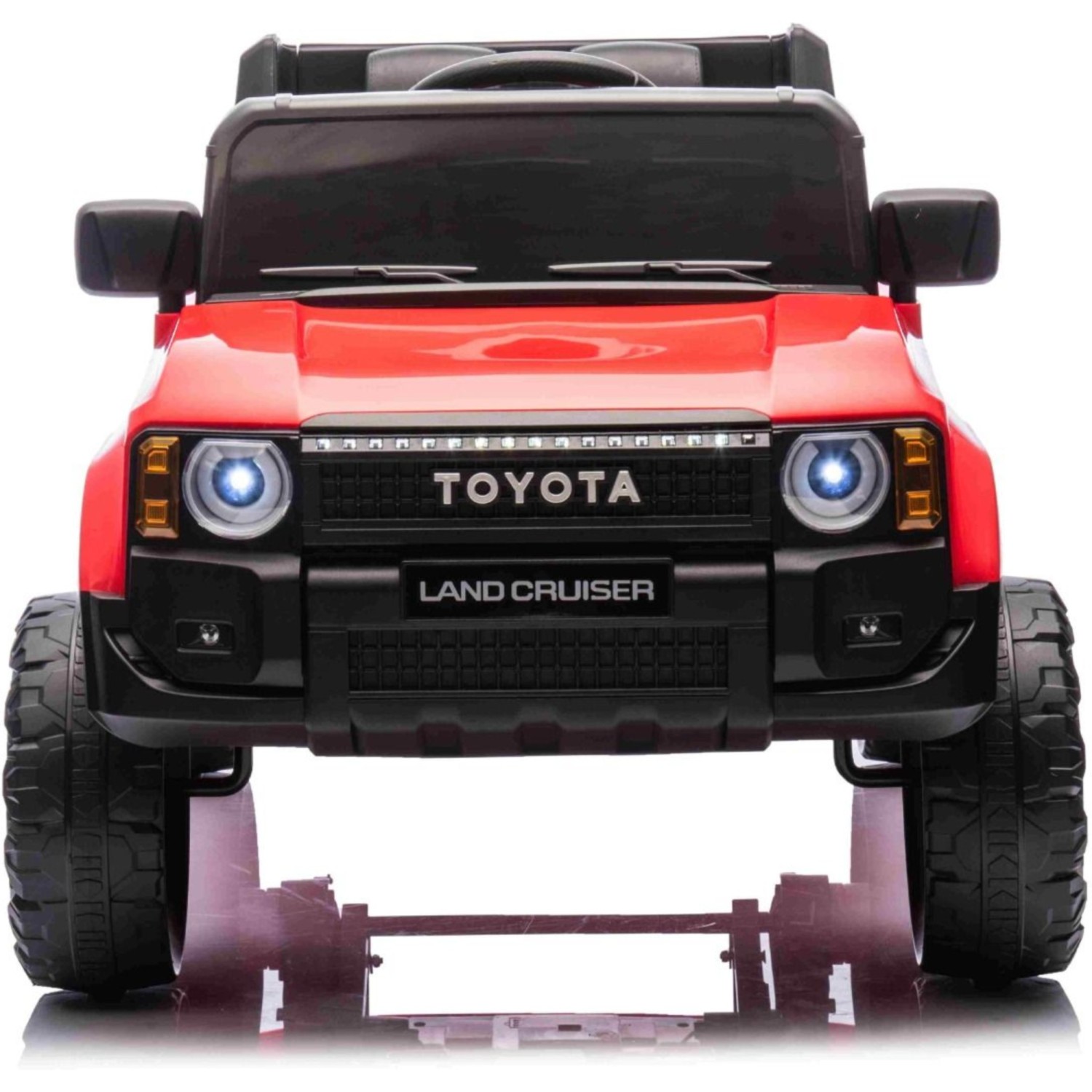 11V Toyota Landcruiser, crveni 11V Toyota Landcruiser, li baterija, dječji automobil