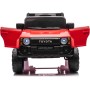11V Toyota Landcruiser, crveni 11V Toyota Landcruiser, li baterija, dječji automobil