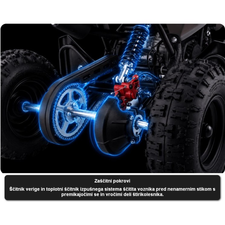 Benzinski quad za djecu MTX Green 49cc