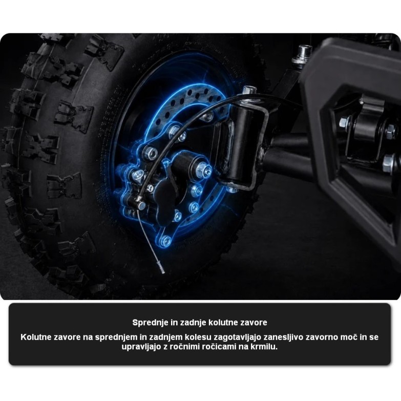 Benzinski quad za djecu MTX Green 49cc