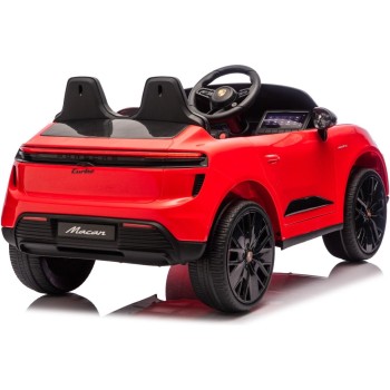 11V avto na daljinca Porsche Macan, 2x35W, 2x2, rdeč