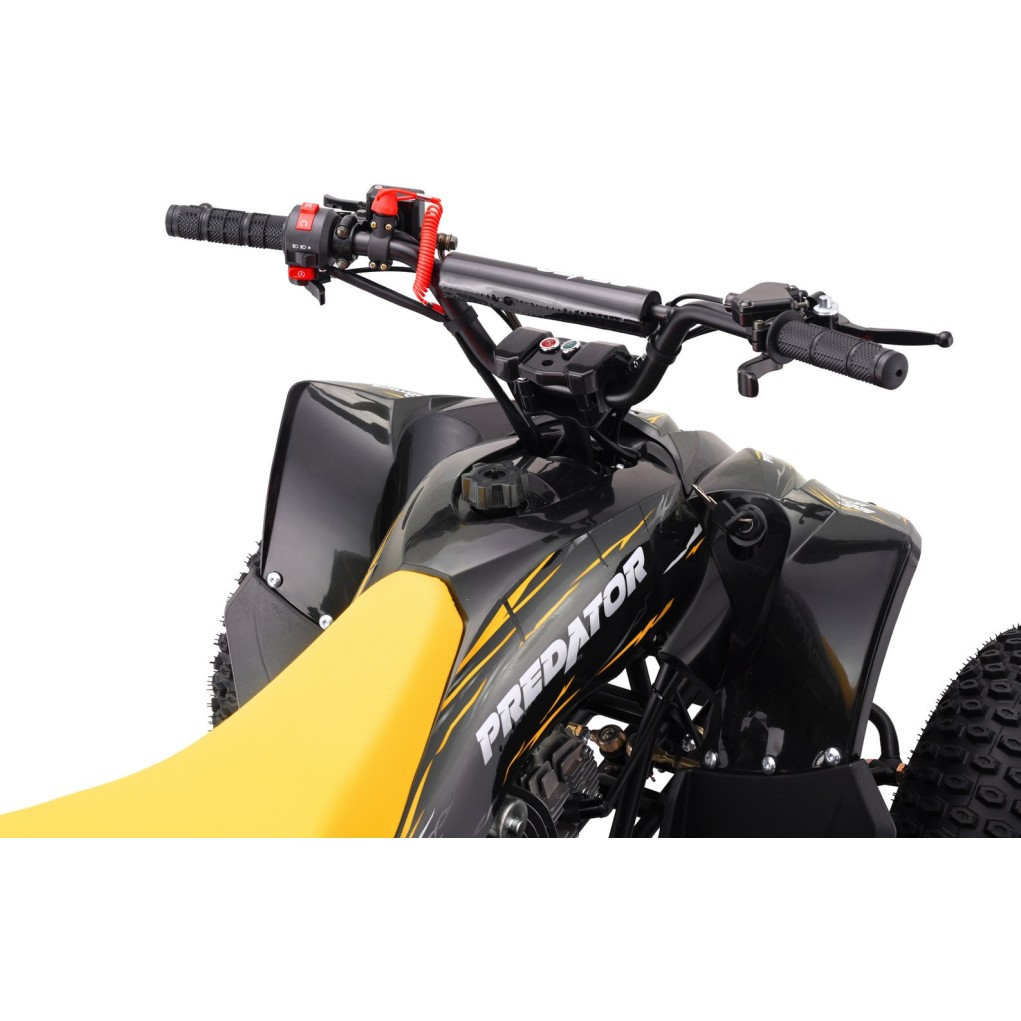 Otroški bencinski štirikolesnik 125cc PREDATOR Yellow