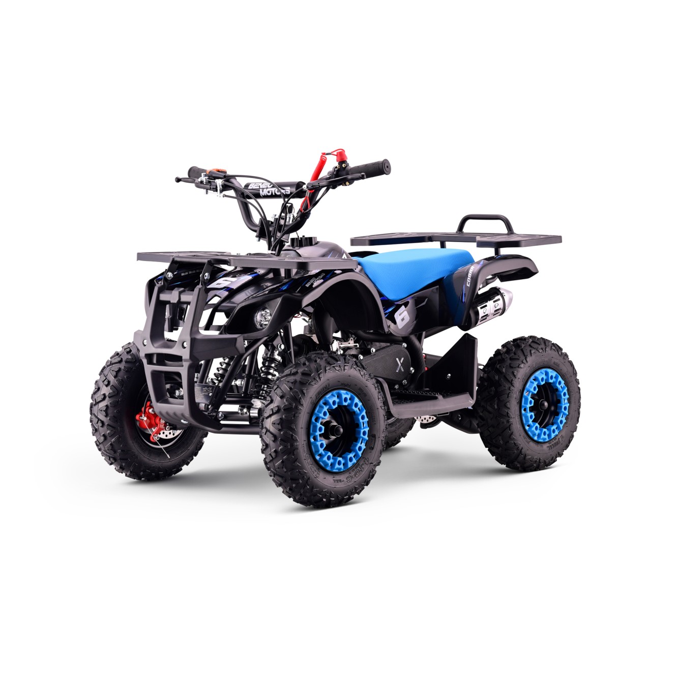 Otroški bencinski quad 50cc COBRA Blue