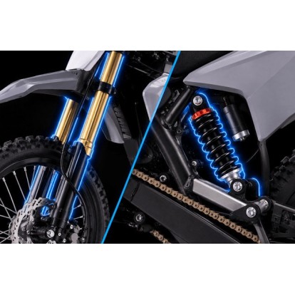 Električni motokros 8000W VENOM PLUS Red