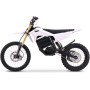 Beli električni motokros 8000 W VENUM PLUS za resno terensko vožnjo