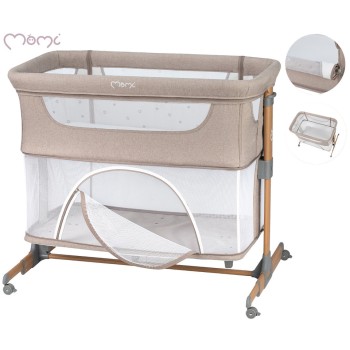 SMART BED krevetić uz krevet, ogradica, bež