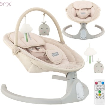 KENANI ljuljačka za bebe, električna, Bluetooth, Sand