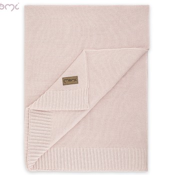 Odeja za dojenčka HUG 50% bombaž, 50% bambus, 110x80cm, roza