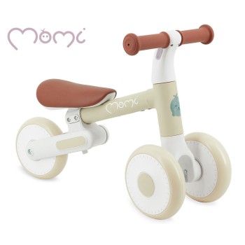 Bicikla bez pedala DEX, sklopiva, lagana, bež