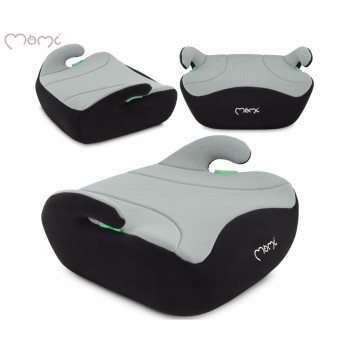 Crno-siva booster autosjedalica MoMi LIKO i-Size 125-150 cm