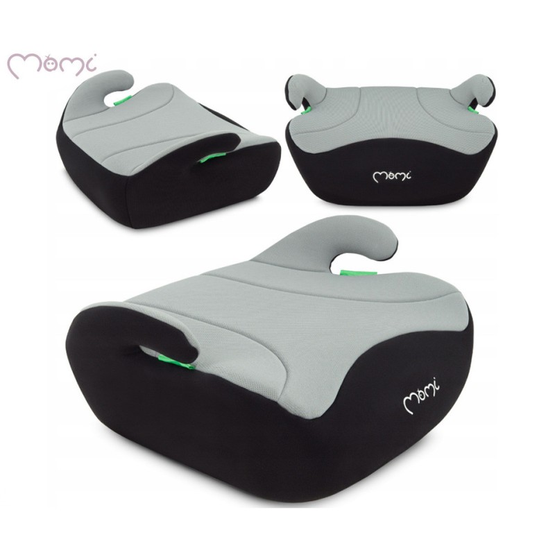 Crno-siva booster autosjedalica MoMi LIKO i-Size 125-150 cm